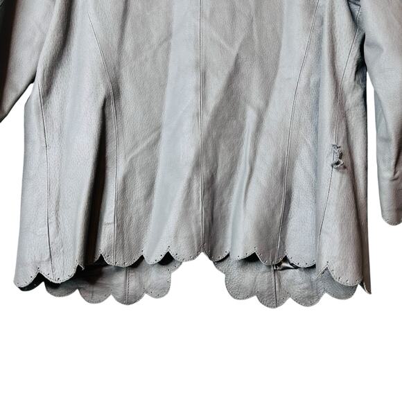 Vintage Terry Lewis Classic Luxuries Leather Jacket Shirt - Picture 9 of 16